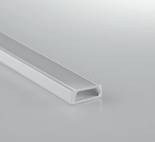 Immagine di Profilo Strip Led In Alluminio 2 mt Montaggio Su Superfici