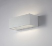 Immagine di Applique Esterno Rettangolare 22 cm Bianco Led CCT 20w Luce Sopra e Sotto