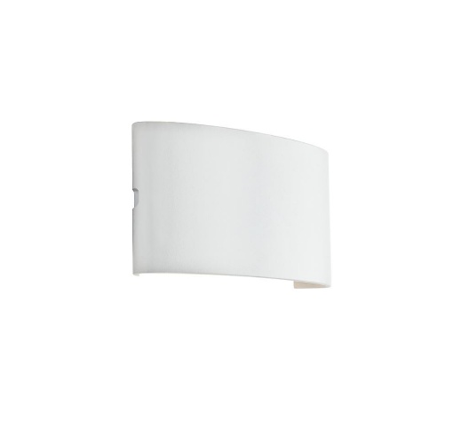 Immagine di Applique Led CCT Esterno Biemissione Alluminio Bianco IP54