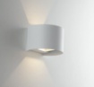 Immagine di Applique Led Biemissione Da Esterno Bianco Angolo Luce Regolabile