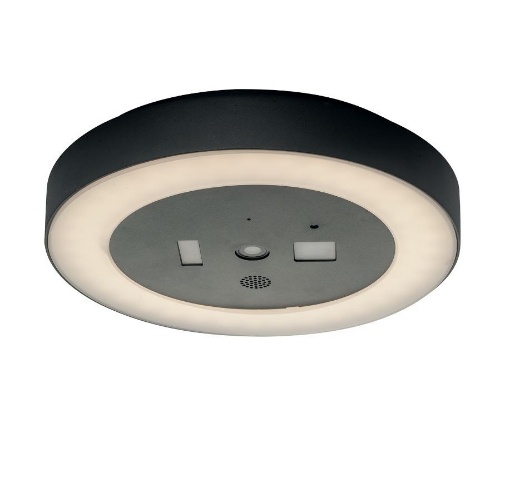 Immagine di Plafoniera Led 30w IP54 Con Videocamera Di Sorveglianza Wifi