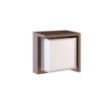 Immagine di Applique Esterno Quadrata Blis Switch Corten Led CCT 15w IP65 Beneito