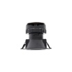 Immagine di Faretto Incasso Rotondo Diam. 9 cm Pulcom Nero Led CCT 8w IP44 Beneito