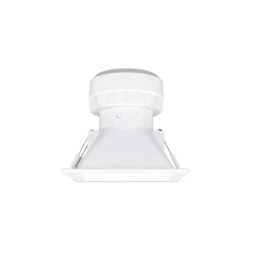 Immagine di Faretto Incasso Quadrato 10,2 cm Pulcom Bianco Led CCT 8w IP44 Beneito