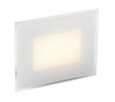 Picture of Segnapasso Led CCT 3w Vetro Rettangolare IP65 Incasso A Muro Per Cassetta 503