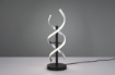 Immagine di Lumetto Moderno Design Spirale Led Sequence Alluminio Touch Dimmer Trio Lighting