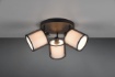 Picture of Plafoniera 3 Faretti Spot Orientabili Doppio Paralume Burton Trio Lighting