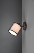 Immagine di Faretto Spot Orientabile Soffitto o Parete con Doppio Paralume Burton E14 Trio Lighting