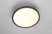 Immagine di Lampada da Soffitto Disco Led 3000K Inclinabile Tray Nero Trio Lighting