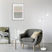 Immagine di Lampada Industrial da Scrivania Calotta Orientabile Roxie Bianco Trio Lighting