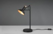 Immagine di Lampada Industrial da Tavolo Calotta Orientabile Roxie Nero e Oro Trio Lighting