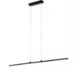 Picture of Lampadario Led Ufficio Lineare Moderno Bacchetta Nero 29w