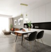 Immagine di Sospensione Moderna 2 Paralumi Vetro Bianco Madison Ottone Trio Lighting