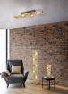 Picture of Piantana Rettangolare Legno Naturale 5xE27 Tailor Trio Lighting