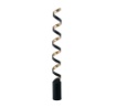 Picture of Piantana Moderna Led Spirale 152 cm Nero Oro 30w