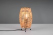 Immagine di Lumetto Cesta Reticolato Vimini Rattan Inga Ø16 cm Trio Lighting