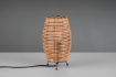 Immagine di Lumetto Cesta Reticolato Vimini Rattan Inga Ø16 cm Trio Lighting