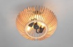 Picture of Lampada da Soffitto Rotonda Listelli Legno Naturale Colino Ø40 cm Trio Lighting