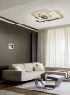 Immagine di Applique Moderna Decorativa Led Dip Switch Lugo Oro Trio Lighting