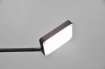 Immagine di Lampada Led da Scrivania Pavia Nero con Spot Orientabile Flessibile e Touch Dimmer Trio Lighting