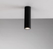 Immagine di Faretto Da Soffitto Cilindro 20 cm Metallo Nero Led GU10