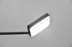 Immagine di Piantana Moderna Led Pavia Nera Spot Inclinabile Sensore Touch Dimmer Trio Lighting