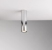 Immagine di Faretto Da Soffitto Cilindro 20 cm Metallo Cromo Led GU10