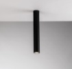 Immagine di Faretto Da Soffitto Cilindro Metallo Nero 40 cm Led GU10