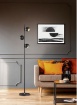 Immagine di Piantana Moderna 3 Sfere G9 Dakota Nero Trio Lighting