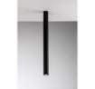 Immagine di Faretto Da Soffitto Cilindro Metallo Nero 75 cm Led GU10