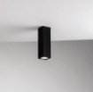 Immagine di Faretto Da Soffitto Quadrato 20 cm Metallo Nero Led GU10