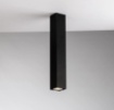 Immagine di Faretto Da Soffitto Tubo Quadrato 40 cm Metallo Nero Led GU10