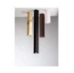 Immagine di Faretto Da Soffitto Tubo Quadrato 40 cm Metallo Corten Led GU10