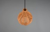 Immagine di Sospensione Singola Paralume Reticolato Rattan Naturale Sprout Trio Lighting