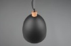 Immagine di Lampada a Sospensione Cucina Jagger Campana Metallo Nero Trio Lighting