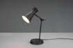 Immagine di Lampada da Scrivania Snodabile Enzo Paralume Cono Nero Trio Lighting