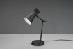 Immagine di Lampada da Scrivania Snodabile Enzo Paralume Cono Nero Trio Lighting