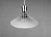 Picture of Sospensione Tavolo Cucina Enzo Doppio Cono Nichel Trio Lighting