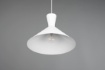 Immagine di Lampada a Sospensione Paralume Doppio Cono Enzo Bianco Trio Lighting