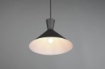 Immagine di Lampada Sospensione Enzo Paralume Doppio Cono Nero Trio Lighting