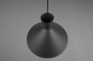 Picture of Lampada Sospensione Enzo Paralume Doppio Cono Nero Trio Lighting