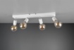 Immagine di Lampada Soffitto 4 Spot Orientabili Vannes Bianco Trio Lighting