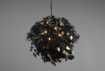 Immagine di Sospensione Decorativa Foglie Lavabili Leavy Nero e Oro Trio Lighting