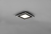 Immagine di Lampada Nera Soffitto Parete 20x20 cm Carus Led 4000k Trio Lighting