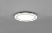 Immagine di Lampada Bianca Rotonda Soffitto Parete Carus Doppia Accensione Led 4000k Trio Lighting