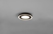 Immagine di Disco Led 3000k da Soffitto/Parete Carus Nero Ø20 cm Trio Lighting