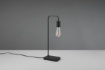 Immagine di Lampada da Scrivania Minimal con Ricarica Induttiva Smartphone Milla Nera Trio Lighting