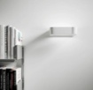 Immagine di Applique Led Per Interni Alluminio Bianco 22 cm Aki Sforzin