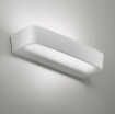 Immagine di Applique Led 22w Per Interni Alluminio Bianco 35 cm Aki Sforzin