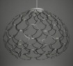 Immagine di Lampadario Metallo Traforato Nero Led 72w 60 cm Lamoi Sforzin